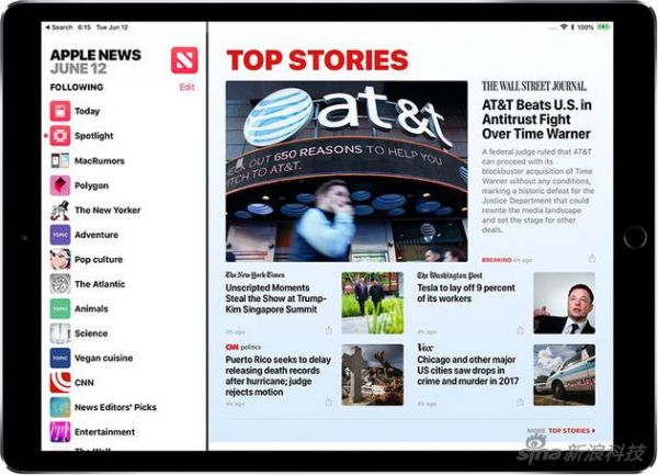 Apple News是苹果官方的新闻聚合App