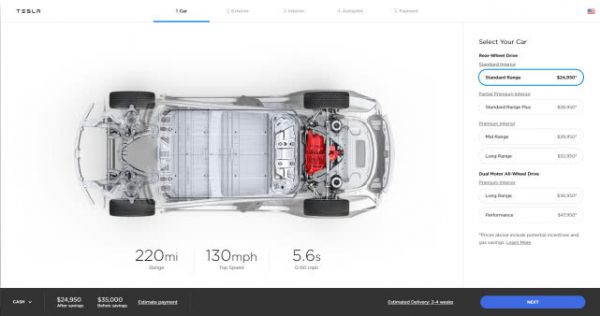 特斯拉终于推出了基础版Model 3，售价3.5万美元