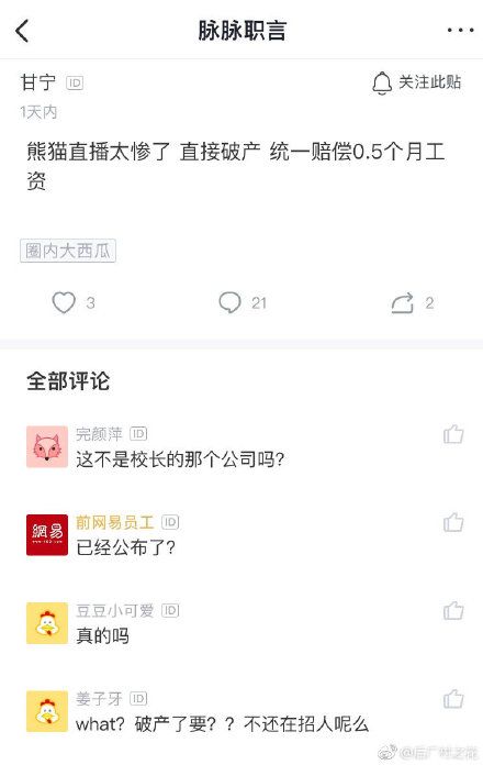 熊猫直播或于3月18日关服务器，官方尚未回应