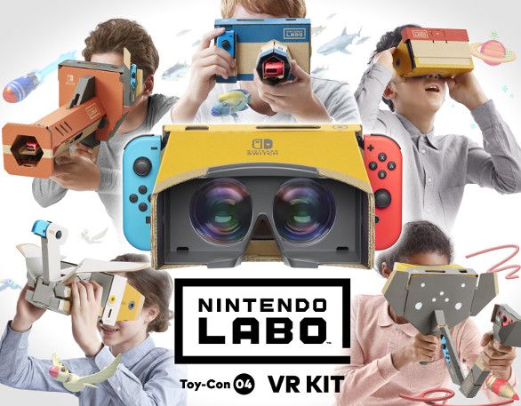 最前线 | 任天堂要做VR了，用Switch和一套纸板