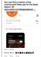 最前线 | 可能开始向睡眠监测进军的Apple watch，它落伍了么？