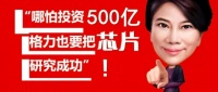董明珠的芯片梦：曾豪言要砸500亿如今要靠三安光电