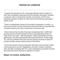 最前线 | 安全隐患不断,Uber 被吊销伦敦运营资格