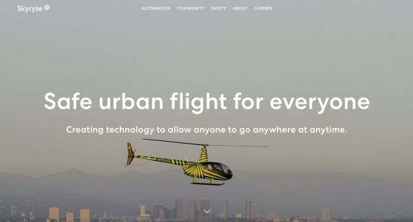 直升机或将成为“空中出租车”？硅谷初创公司「Skyryse」获 1300 万美元融资
