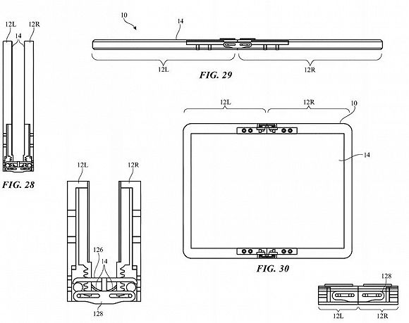 苹果折叠手机越来越近？专利显示或解决可折叠设备折痕问题