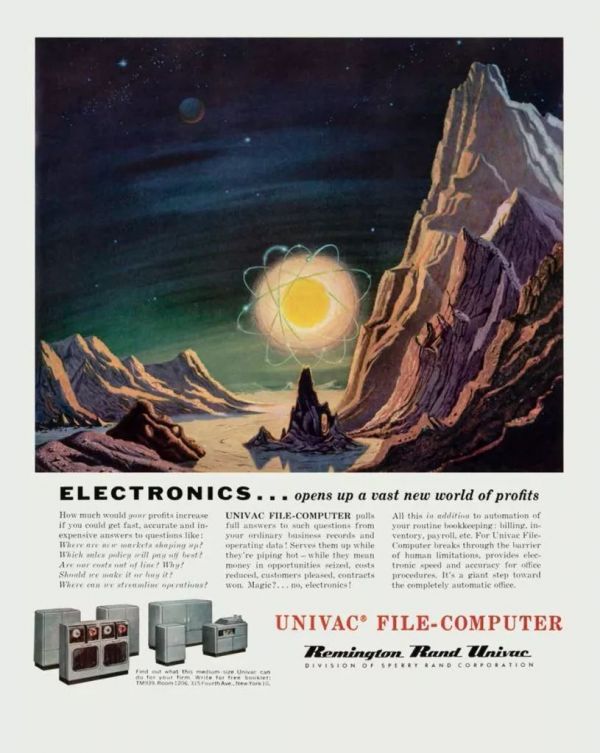 50年前，人们在这350个科技产品广告里，想象着新世纪