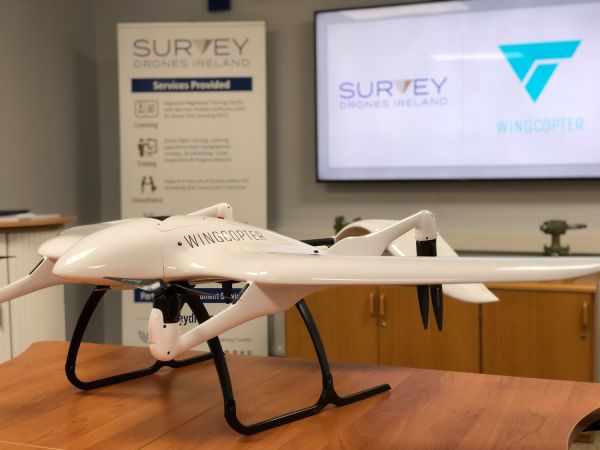 用无人机配送药物和开展行业测绘，德国初创公司「 Wingcopter」获新一轮百万欧元融资