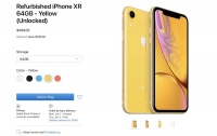 苹果开售官翻iPhone XR机型 最多比新机便宜120美元
