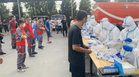 京东为全部在京快递员提供免费核酸检测