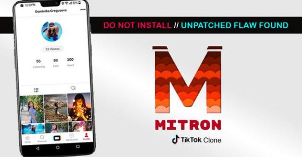“山寨版TikTok”Mitron被指存在漏洞，泄露用户信息