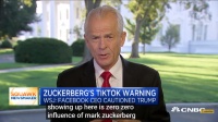 纳瓦罗否认扎克伯格对白宫TikTok决定施加影响