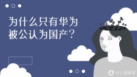 为什么只有华为被公认为国产？