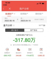 粉丝轻信大V,300多万亏到18万……