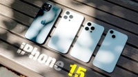就长这样了!iPhone 15系列四款机模上手:全系USB-C 接口、标配灵动岛