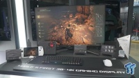 华硕展示全球首款 38 英寸 4K 144Hz 显示器 PG38UQ