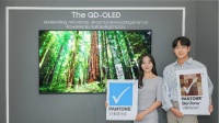 三星显示 QD-OLED 面板全球首获 Pantone 双色彩认证