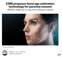 ERSB提案:通过面部识别未成年人父母推测儿童年龄