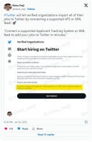 X（推特）迈步“超级应用”：推出招聘平台欲对标 LinkedIn