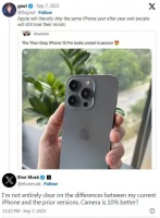马斯克称iPhone换代毫无新意，那特斯拉呢？