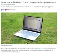 外媒分析称“Windows将成为订阅”无关普通用户,仅针对IoT企业版