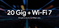 谷歌光纤宣布年底为部分客户提供20Gig两万兆宽带 + Wi-Fi 7 服务