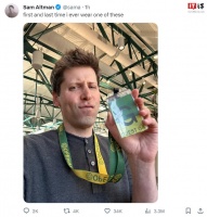 OpenAI 前 CEO Sam 与前总裁 Greg 在旧金山总部与高管会面