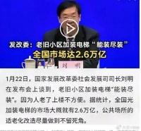 争论可以休矣！关于老旧小区加装电梯的问题，发改委已经明确表态