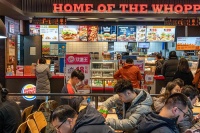 汉堡王母公司反思中国业务：赚钱，但开店还是太慢