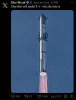 SpaceX星舰三战太空，未来是星辰大海？