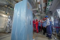 “玲龙一号” 全球首堆首台DCS机柜顺利就位