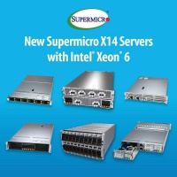 Supermicro将提供搭载Intel Xeon 6处理器的全新X14系统