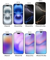 一图看懂iPhone 17系列变化