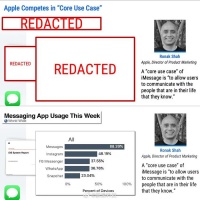 Meta举苹果反例自证非垄断:iMessage使用率高达88%,断层领先Instagram
