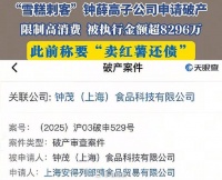 钟薛高年销2.2亿后陷困境,子公司停运创始人直播卖红薯