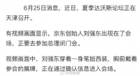 刘强东现身夏季达沃斯论坛