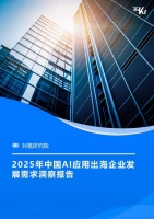 中国AI应用出海：算力筑基，场景聚力——《2025年中国AI应用出海企业发展需求洞察报告》发布！