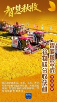 海报丨农机“黑科技”，带你感受智慧秋收的“丰”采