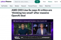 AMD CEO苏姿丰:AI热潮尚处早期阶段,技术潜力将深刻改变多领域
