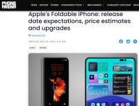 苹果首款无折痕折叠屏iPhone曝光，三星独家供应屏幕
