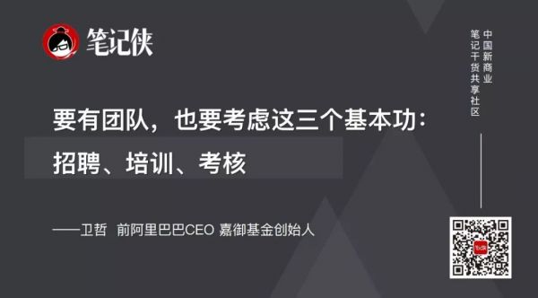 原阿里巴巴CEO卫哲：奖惩要分明，乱世用重刑