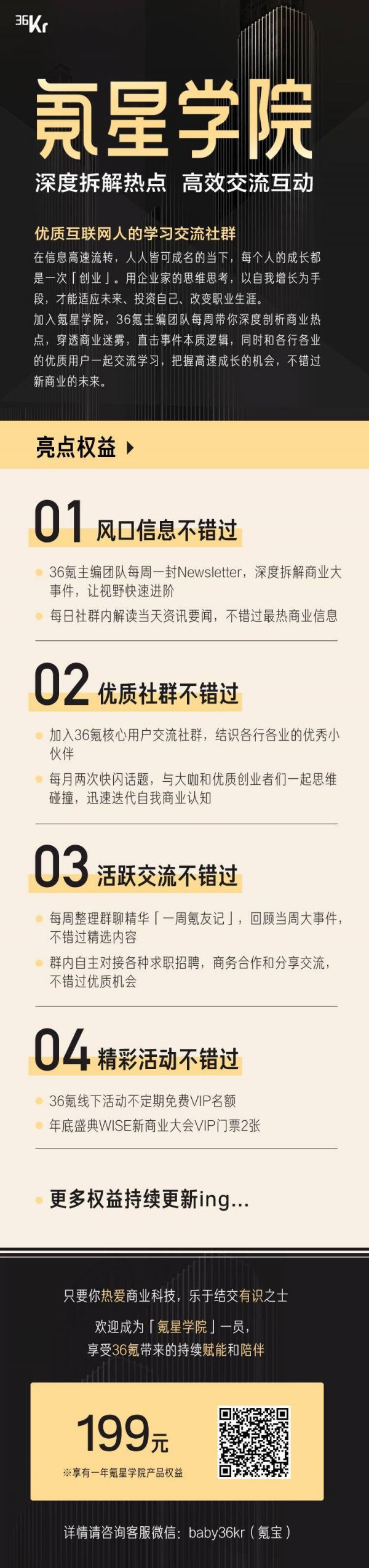 36氪终身学习社群 | 「高手来了」：给所有人的版权避坑指南