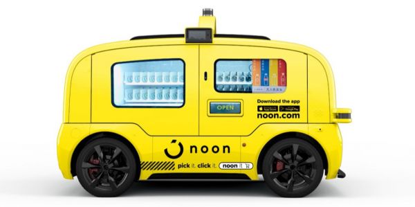 「新石器」无人车获5000台订单，与中东电商平台noon合作移动零售和物流配送
