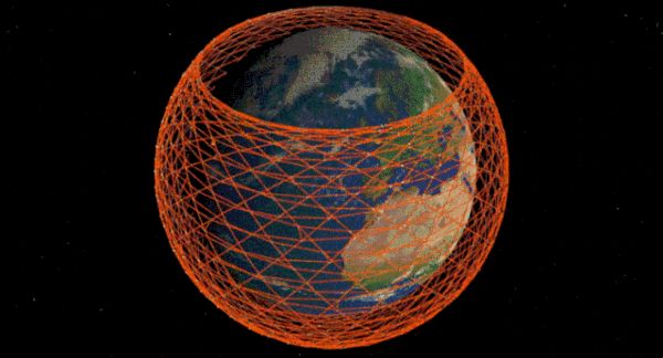 马斯克的42000颗卫星开始排队上天，美国人的天空通信网络不是玩笑