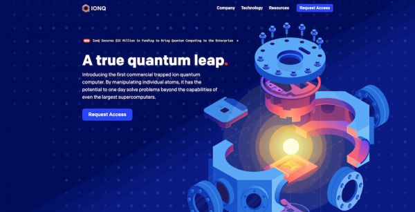 量子计算初创公司「IonQ」完成 5500 万美元融资，计划开发 ToB 的商用量子计算平台
