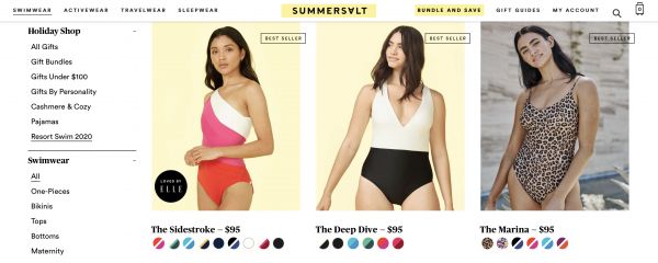 为消费者提供更多旅行类的商品，美国泳衣初创品牌「Summersalt」获 1730 万美元融资