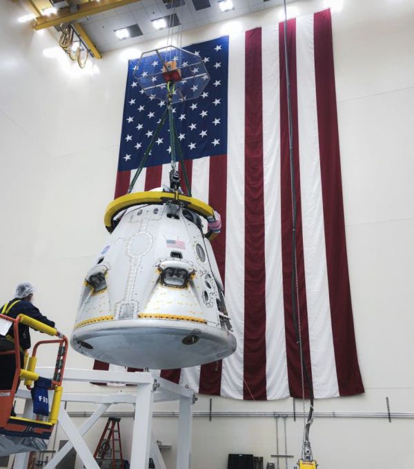 SpaceX本月18日进行载人飞船首飞前最后一次重大测试