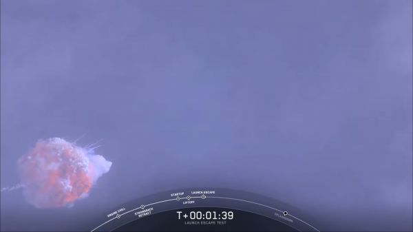 最前线 | SpaceX测试太空舱紧急逃生成功，“看起来像《星球大战》里的画面”