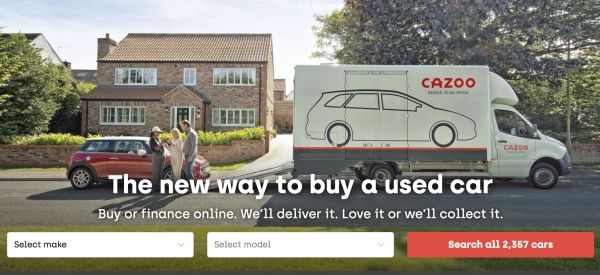 英国二手车交易平台「Cazoo」获1亿英镑融资，推动二手车交易线上化