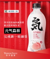 华平投资加码新消费,新兴饮料领军者元气森林完成新一轮融资