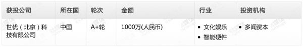 [投融资事件列表]